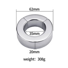 Carica l'immagine nel visualizzatore di Gallery, Anello per pene con glande in acciaio inossidabile Masturbazione