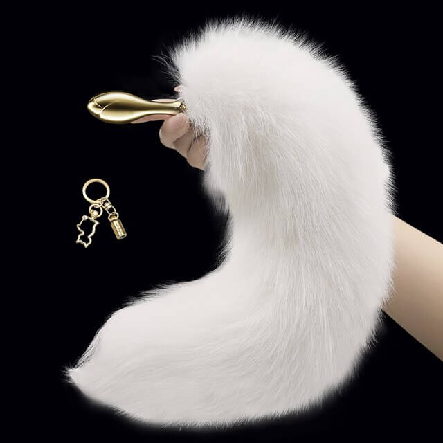 Detachable Furry Tail Butt Plug  cagink