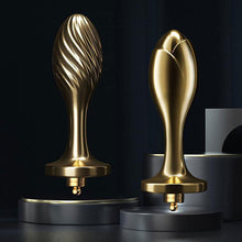 Cargar imagen en el visor de la galería, Tapón anal de metal desmontable