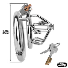 Cargar imagen en el visor de la galería, 304 Stainless Steel Cock Cage - 8
