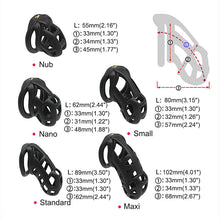 Carica l&#39;immagine nel visualizzatore di Gallery, 3D Printed Cobra Cock Cage Pro
