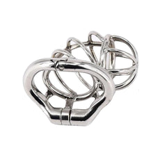 Cargar imagen en el visor de la galería, Metal Chastity Cage 2.36 inches long
