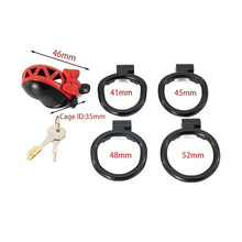 Carica l'immagine nel visualizzatore di Gallery, 3D Black Bow Chastity Cage-topchastity
