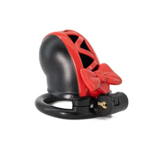 Carica l'immagine nel visualizzatore di Gallery, 3D Black Bow Chastity Cage-topchastity
