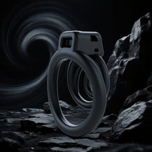 Carica l'immagine nel visualizzatore di Gallery, 3D Black Whirlwind Chastity Device
