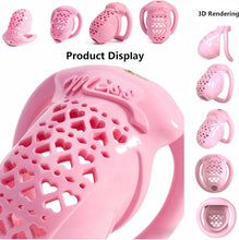 Load image into Gallery viewer, 3D Printed Resin Chastity Cage – 4 Ring Sizes
