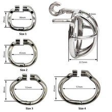 Carica l&#39;immagine nel visualizzatore di Gallery, Super Small Male Chastity cage

