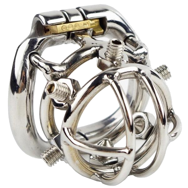 Screw-Me-If-You-Can Chastity Cage 2.28 inches Long