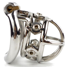Carica l&#39;immagine nel visualizzatore di Gallery, Screw-Me-If-You-Can Chastity Cage 2.28 inches Long
