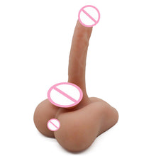 Carica l&#39;immagine nel visualizzatore di Gallery, Male Sex Doll with Realistic Dildo and Testis
