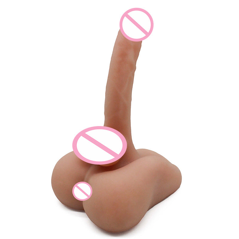 Male Sex Doll with Realistic Dildo and Testis