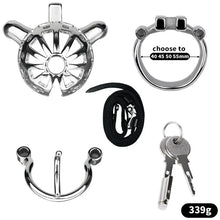 Cargar imagen en el visor de la galería, Removable PA Chastity Cage- 7
