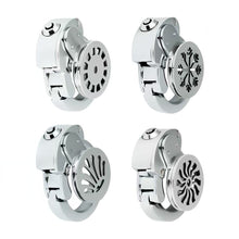 Carica l'immagine nel visualizzatore di Gallery, Stainless Steel Adjustable Flat Chastity Cage 1
