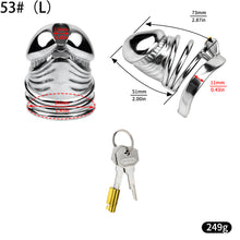 Load image into Gallery viewer, Steel Chastity Cage - 7

