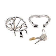 Cargar imagen en el visor de la galería, Metal Chastity Cage 2.36 inches long
