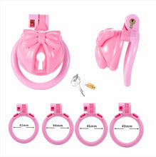 Load image into Gallery viewer, ABS Bell Bow Bondage Chastity Cage

