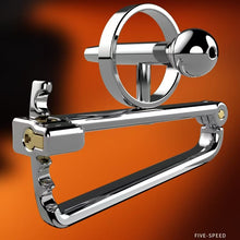 Carica l'immagine nel visualizzatore di Gallery, Adjustable Cock Cage With Horse-eye Bars 4
