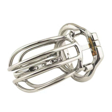 Load image into Gallery viewer, Banana Removable PA Puncture Chastity Cage
