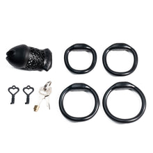 Load image into Gallery viewer, Beginner 3D Printed Resin Male Chastity Cage – Novice Bondage Cage
