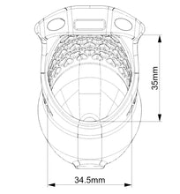 Load image into Gallery viewer, Beginner 3D Printed Resin Male Chastity Cage – Novice Bondage Cage
