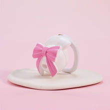 Load image into Gallery viewer, Bowknot Lid Hidden Chastity Cage
