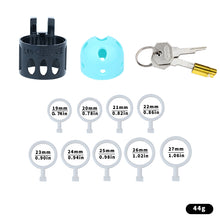 Cargar imagen en el visor de la galería, Bullet-shaped Ringless Chastity Cage - 21
