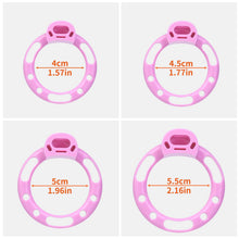 Load image into Gallery viewer, Whisperwing Pearl Lockdown Chastity Cage
