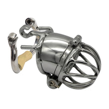Carica l&#39;immagine nel visualizzatore di Gallery, Metal Male Chastity Device
