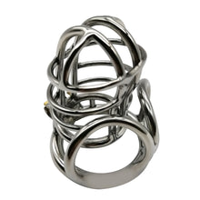 Cargar imagen en el visor de la galería, New Stainless Steel Male Chastity Cage
