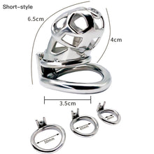 Cargar imagen en el visor de la galería, Chastity Cage 2.56 to 3.74 inches Long
