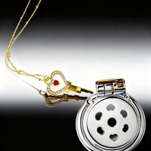 Load image into Gallery viewer, Chastity Key Necklace
