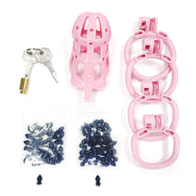 Carica l&#39;immagine nel visualizzatore di Gallery, Chastity Lock With Silicone Nails
