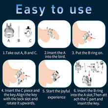 Load image into Gallery viewer, Clitoral Chastity Lock Invisible – Hidden Obedience Lock
