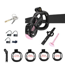 Carica l&#39;immagine nel visualizzatore di Gallery, Cobra Chastity Set With Belt
