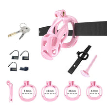 Carica l&#39;immagine nel visualizzatore di Gallery, Cobra Chastity Set With Belt
