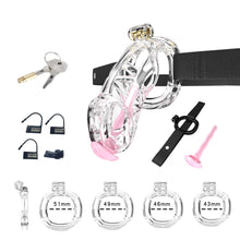 Carica l&#39;immagine nel visualizzatore di Gallery, Cobra Chastity Set With Belt
