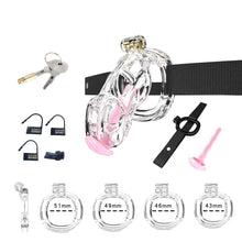 Carica l&#39;immagine nel visualizzatore di Gallery, Cobra Chastity Set With Belt
