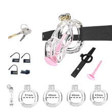 Carica l&#39;immagine nel visualizzatore di Gallery, Cobra Chastity Set With Belt
