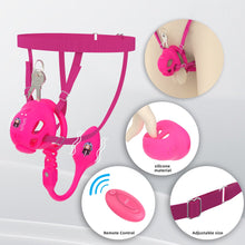 Load image into Gallery viewer, Rigid Silicone Pulse Chastity Cage

