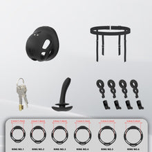 Load image into Gallery viewer, Rigid Silicone Pulse Chastity Cage
