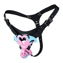 Load image into Gallery viewer, Mini Demon Negative Chastity Cage in the main gallery view
