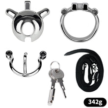 Cargar imagen en el visor de la galería, Dolphin Chastity Cage With PA Piercing -4
