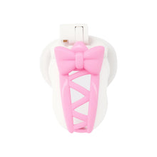 Carica l'immagine nel visualizzatore di Gallery, Double Color Butterfly Knot Chastity Cage 4
