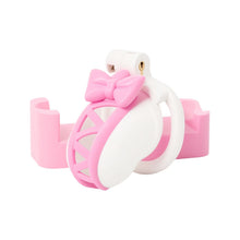 Carica l'immagine nel visualizzatore di Gallery, Double Color Butterfly Knot Chastity Cage 
