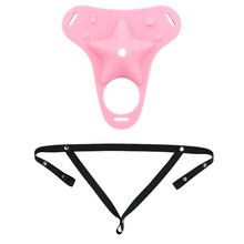 Load image into Gallery viewer, Fantasy Pink Conch Chastity Cage with Belt  27
