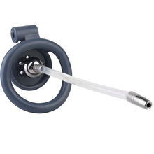 Carica l'immagine nel visualizzatore di Gallery, Flat Chastity Cage with Detchable Ball Catheter- 16
