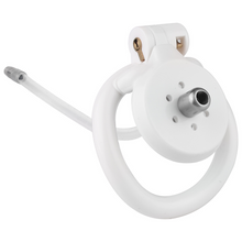 Carica l'immagine nel visualizzatore di Gallery, Flat Chastity Cage with Detchable Ball Catheter- 7
