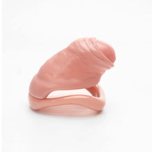 Load image into Gallery viewer, Flesh-Toned Camouflage Chastity Device
