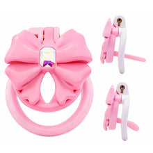 Carica l'immagine nel visualizzatore di Gallery, Gem Bowknot Chastity Cage 
