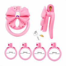Carica l'immagine nel visualizzatore di Gallery, Gem Bowknot Chastity Cage 3

